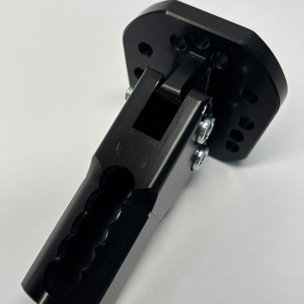 TONY KART ADJUSTABLE LONG STEERING ANGLED BOSS LONG BLACK