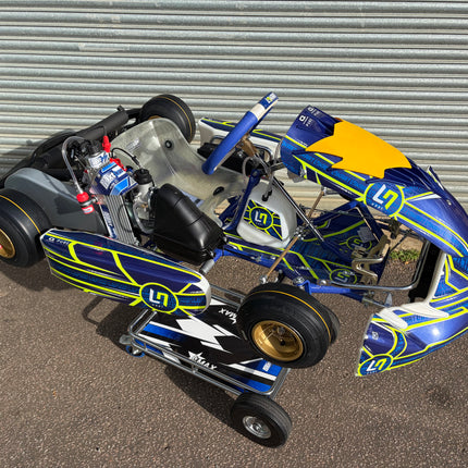 BRAND NEW 2026  LN LANDO TONY KART 950MM CHASSIS WITH NEW ROTAX MICRO MAX OR INTER MAX EVO ENGINE