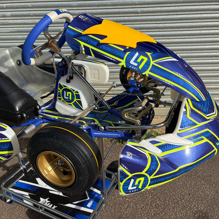 BRAND NEW 2026  LN LANDO TONY KART 950MM CHASSIS WITH NEW ROTAX MICRO MAX OR INTER MAX EVO ENGINE