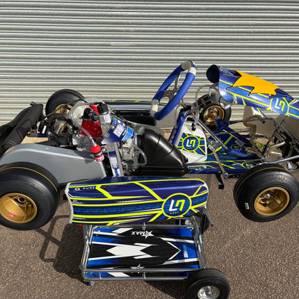 BRAND NEW 2026  LN LANDO TONY KART 950MM CHASSIS WITH NEW ROTAX MICRO MAX OR INTER MAX EVO ENGINE