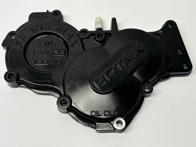 ROTAX MAX EVO BLACK ALUMINIUM GEAR COVER