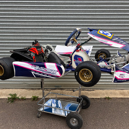TONY KART KOSMIC 2024 RACER 401RR CHASSIS WITH A JUNIOR ROTAX EVO ENGINE
