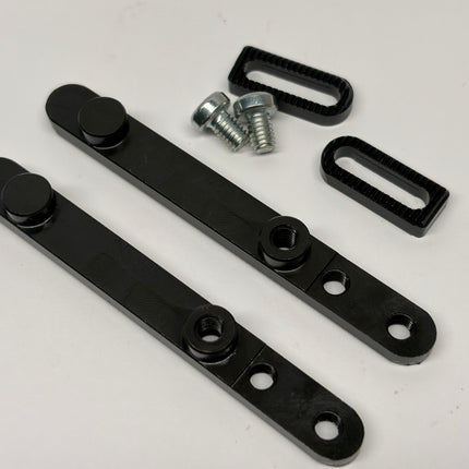 ZANVORI Performance Quick Set OTK Tony Kart 8mm Pegged Adjustable Axle Keyways – Pack of 2