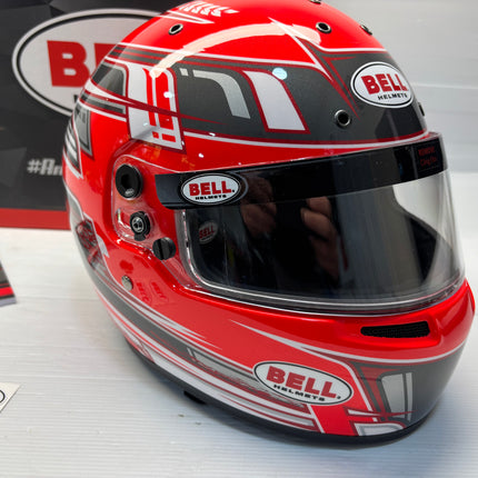 BELL MOTOR SPORT HELMET KC7 2025 - CMR Champion Blue Red Orange Yellow