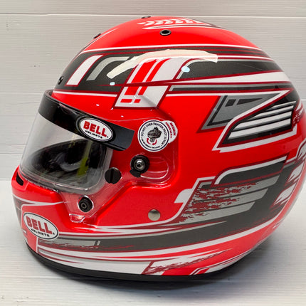 BELL MOTOR SPORT HELMET KC7 2025 - CMR Champion Blue Red Orange Yellow