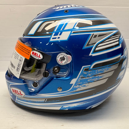 BELL MOTOR SPORT HELMET KC7 2025 - CMR Champion Blue Red Orange Yellow