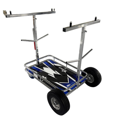 G-MAX PRO TEAM KART TROLLEY 4 WHEELED UK MADE