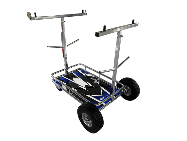 G-MAX PRO TEAM KART TROLLEY 4 WHEELED UK MADE