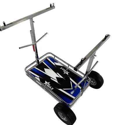 G-MAX PRO TEAM KART TROLLEY 4 WHEELED UK MADE