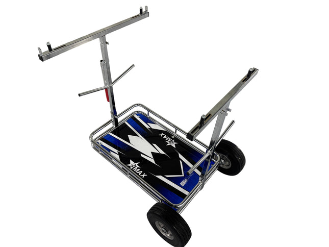 G-MAX PRO TEAM KART TROLLEY 4 WHEELED UK MADE