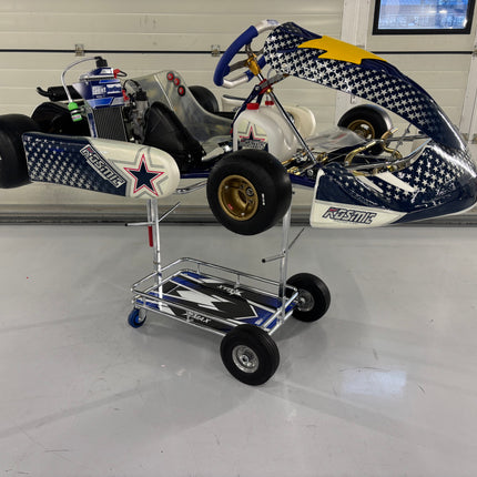 G-MAX PRO TEAM KART TROLLEY 4 WHEELED UK MADE