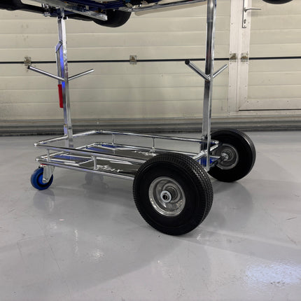 G-MAX PRO TEAM KART TROLLEY 4 WHEELED UK MADE