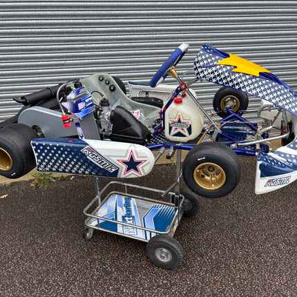TONY KART 2025 KOSMIC 401 T MY25 ROTAX EVO KART COMPLETE USED CHASSIS + NEW ENGINE