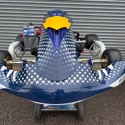 TONY KART 2025 KOSMIC 401 T MY25 ROTAX EVO KART COMPLETE USED CHASSIS + NEW ENGINE