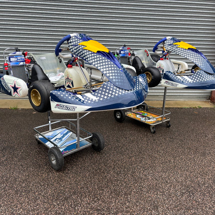 TONY KART 2025 KOSMIC 401 T MY25 ROTAX EVO KART COMPLETE USED CHASSIS + NEW ENGINE