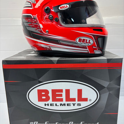 BELL MOTOR SPORT HELMET KC7 2025 - CMR Champion Blue Red Orange Yellow