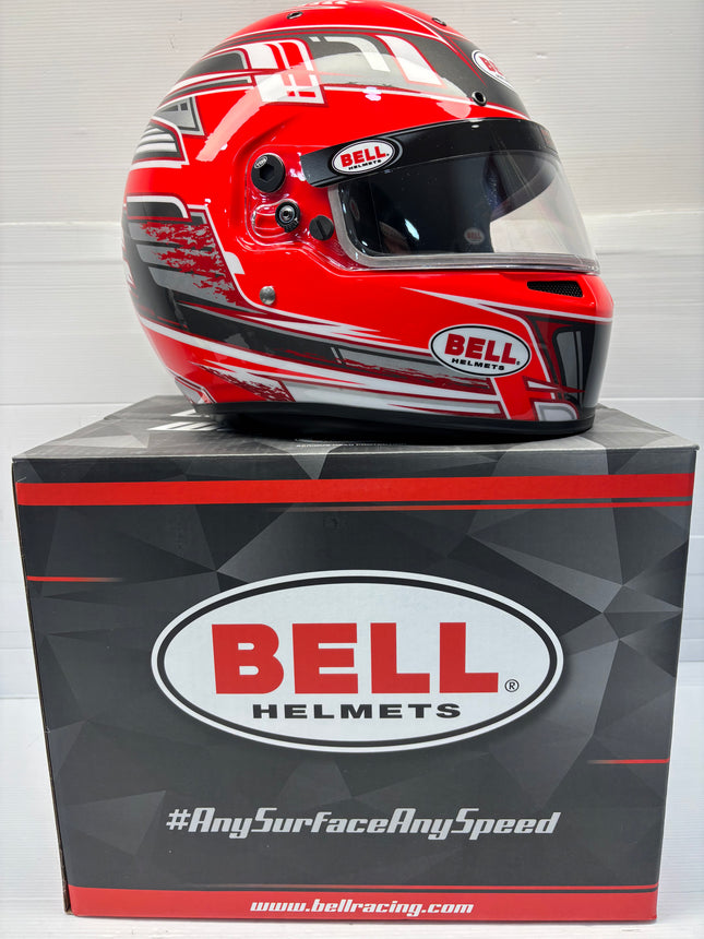 BELL MOTOR SPORT HELMET KC7 - CMR Champion Blue Red Orange Yellow