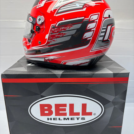 BELL MOTOR SPORT HELMET KC7 2025 - CMR Champion Blue Red Orange Yellow