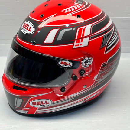 BELL MOTOR SPORT HELMET KC7 2025 - CMR Champion Blue Red Orange Yellow