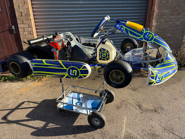 TONY KART LANDO 2023 RACER 401RR CHASSIS WITH A JUNIOR ROTAX EVO ENGINE
