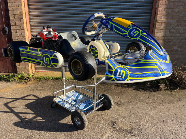 TONY KART LANDO 2023 RACER 401RR CHASSIS WITH A JUNIOR ROTAX EVO ENGINE