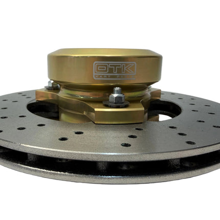 TONY KART OTK 180X13MM FLOATING BRAKE DISC GENUINE PART COMPLETE