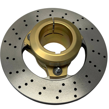 TONY KART OTK 180X13MM FLOATING BRAKE DISC GENUINE PART COMPLETE