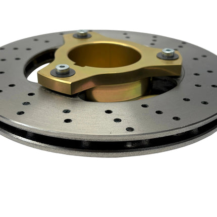 TONY KART OTK 180X13MM FLOATING BRAKE DISC GENUINE PART COMPLETE