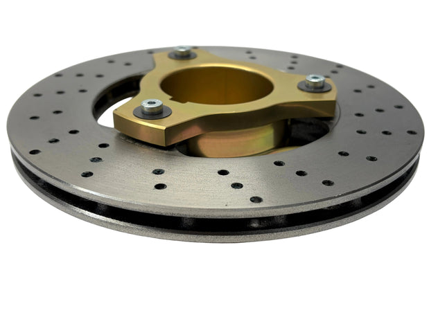 TONY KART OTK 180X13MM FLOATING BRAKE DISC GENUINE PART COMPLETE