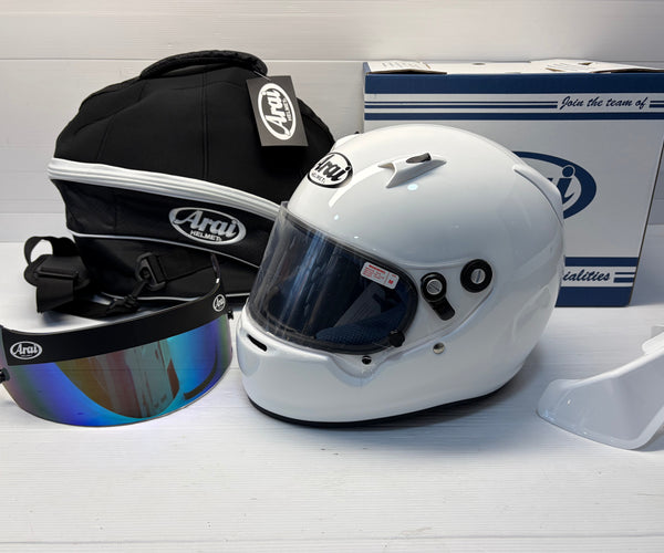 arai helmet ck6 Arai CK-6 Helmet With Extra Visor, Arai Bag & Rear Spoiler CK6 – Next Karting