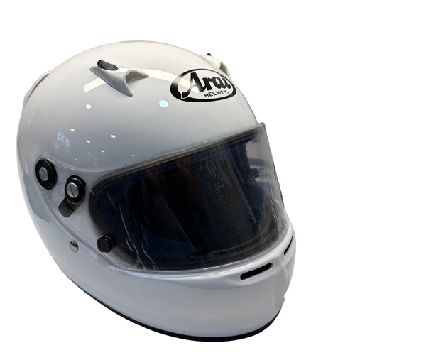 ARAI WHITE CK6 CMR CHILD/JUNIOR KART HELMET CK-6 – Next Karting
