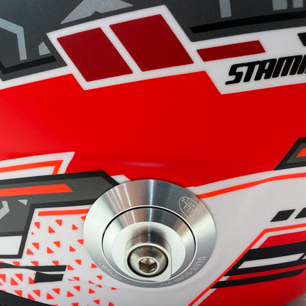 BELL MOTOR SPORT RS7 PRO STAMINA RED (HANS) FIA8859-2024/SA2025