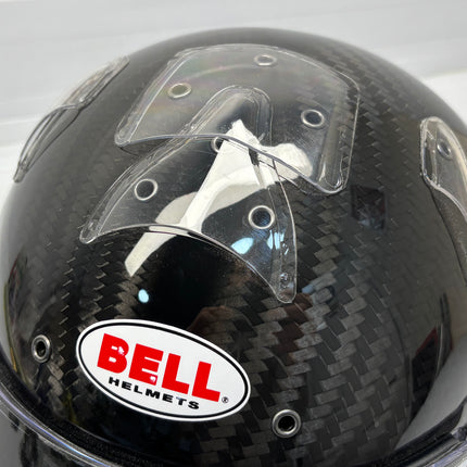 BELL MOTOR SPORT RS7 CARBON DUCKBILL(HANS) FIA8859/SA2020 RACE CAR HELMET