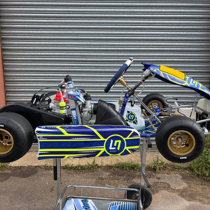 TONY KART 950 LN LANDO ROTAX EVO KART COMPLETE USED CHASSIS + NEW ENGINE