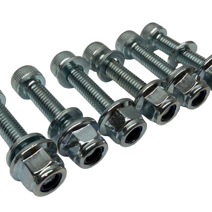Complete Kart Sprocket Carrier M6 Nut & Bolt Set 20-50mm