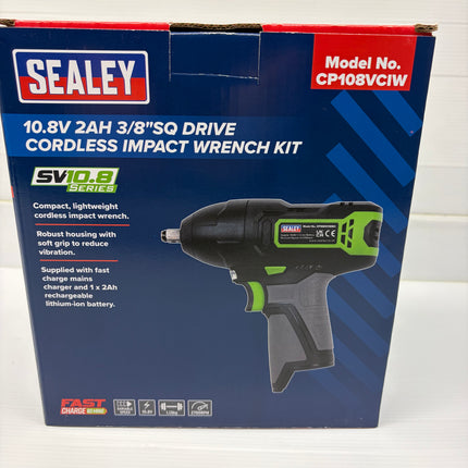 Sealey CP108VCIW Cordless Impact Wrench 3/8InSq