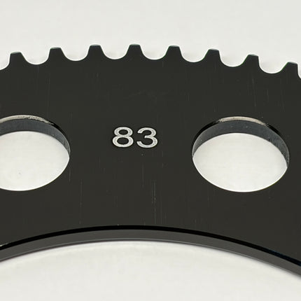 Righetti Ridolfi Black Aluminium 219 Pitch Kart Sprocket