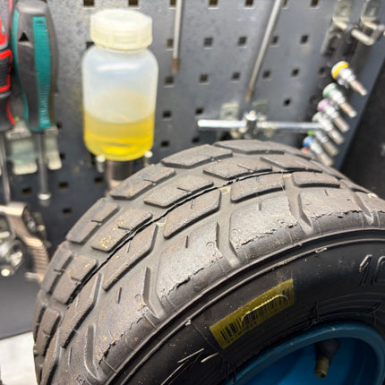 USED JET WHEELS FITTED WITH MOJO W2 TYRES