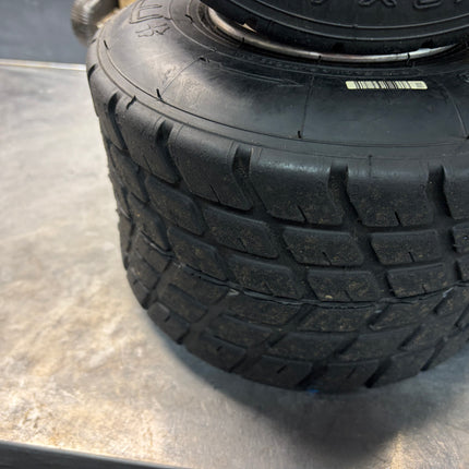 USED JET WHEELS FITTED WITH MOJO W2 TYRES
