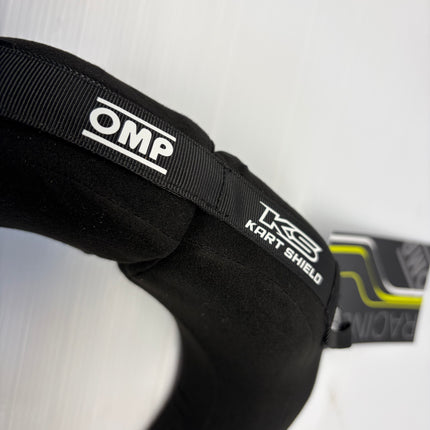 OMP Kart Collar Black - FFSA Approved / Neck Support MY26