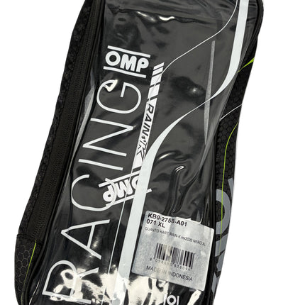 OMP Rain K Wet Weather Anti Slip Neoprene Kart / Gloves - Black my2026