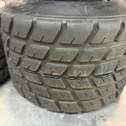 USED WHEELS FITTED WITH MOJO W2 TYRES