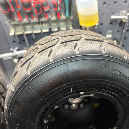 USED WHEELS FITTED WITH MOJO W2 TYRES