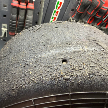USED DOUGLAS MAG KART WHEELS FITTED WITH MOJO D5 TYRES