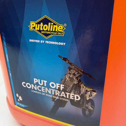 Putoline Put Off Concentrated High Performance Motorcycle MX Cleaner 5 Litre