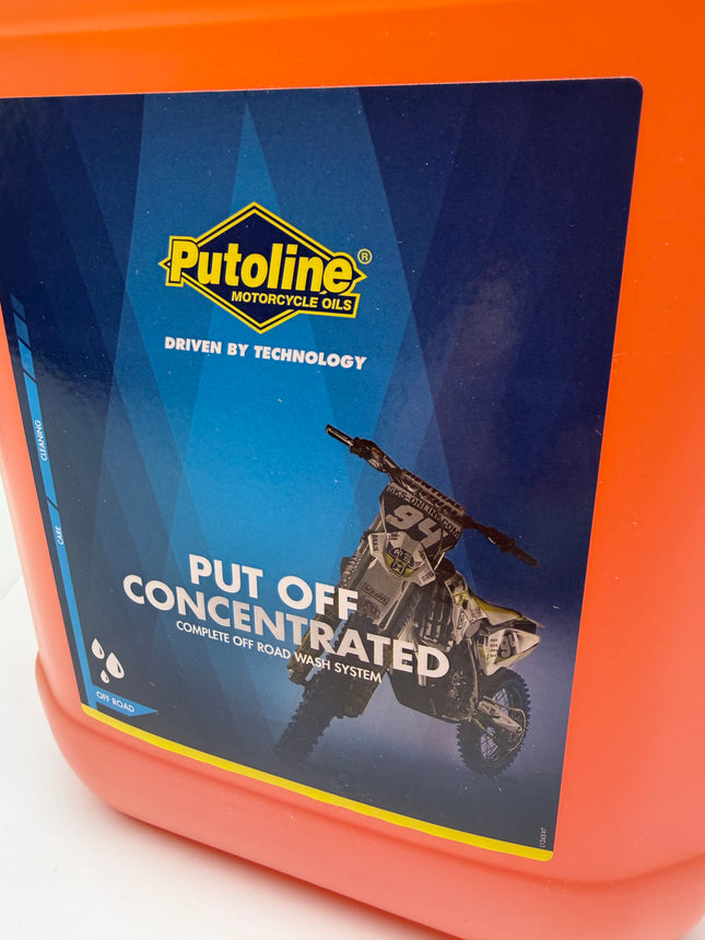 Putoline Put Off Concentrated High Performance Motorcycle MX Cleaner 5 Litre
