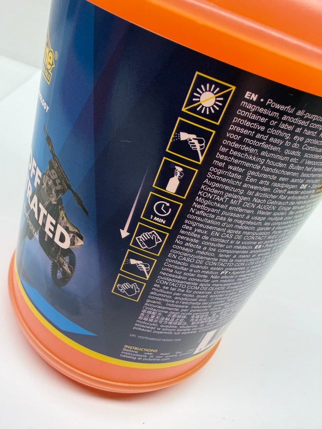 Putoline Put Off Concentrated High Performance Motorcycle MX Cleaner  Litre