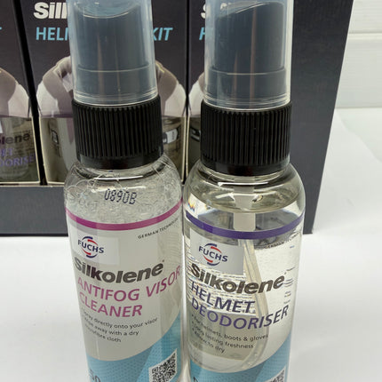 Silkolene Helmet Care Kit Ultimate Motorcycle Helmet & Visor Cleaning Care Kit