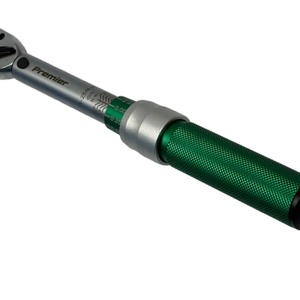 Sealey 1/4" Drive Calibrated Micrometer Style Torque Wrench, 5Nm To 25Nm, STW901