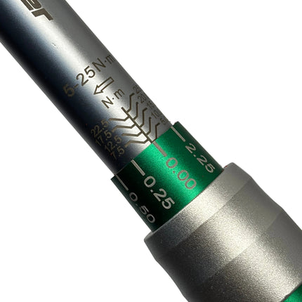Sealey 1/4" Drive Calibrated Micrometer Style Torque Wrench, 5Nm To 25Nm, STW901
